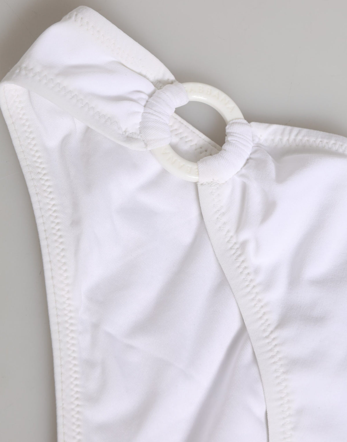 Dolce & Gabbana Crisp Women's Stretch Polyamide Bikini - White Signature