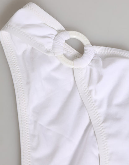 Dolce & Gabbana Crisp Women's Stretch Polyamide Bikini - White Signature