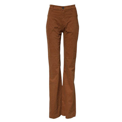 Aniye By Women's Flared High Rise Jeans - Brown