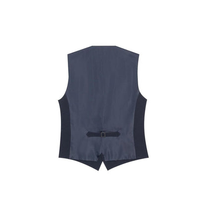 Vest by Antony Morato for men in stretch polyester blue features an on trend silhouette, showcasing a sophisticated and premium pockets for a truly on trend finish.