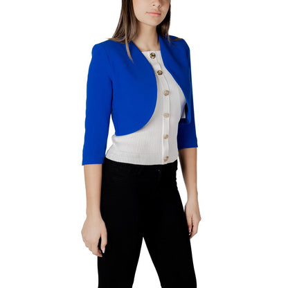 Morgan De Toi Blue Polyester Sweater