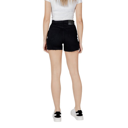 Calvin Klein Jeans Black Cotton Short