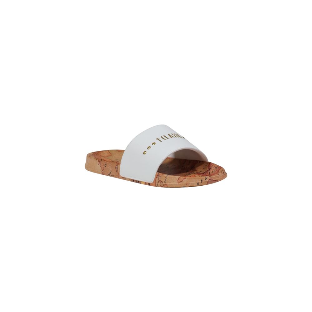 Alviero Martini Prima Classe White Polyethylene Slipper