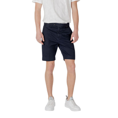 Antony Morato Men's Slim Stretch Cotton & Rubber Bermuda Shorts - Blue