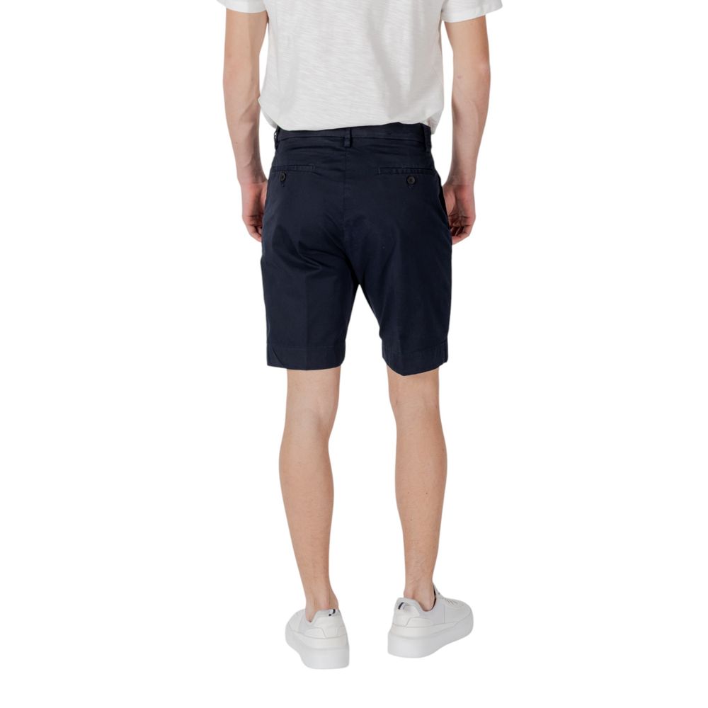 Antony Morato Men's Slim Stretch Cotton & Rubber Bermuda Shorts - Blue
