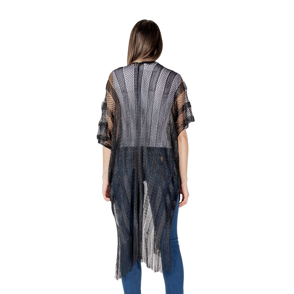 Liu Jo Lightweight Lurex & Polyester Scarf - Black