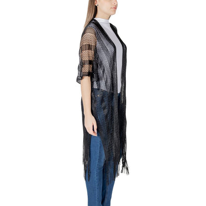 Liu Jo Lightweight Lurex & Polyester Scarf - Black