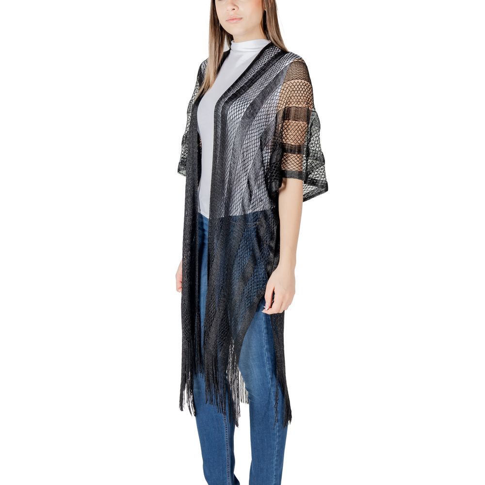 Liu Jo Lightweight Lurex & Polyester Scarf - Black