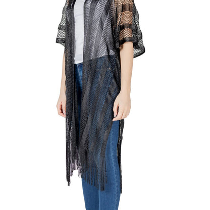 Liu Jo Lightweight Lurex & Polyester Scarf - Black