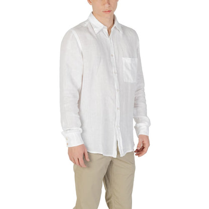 Hugo Boss White Linen Shirt