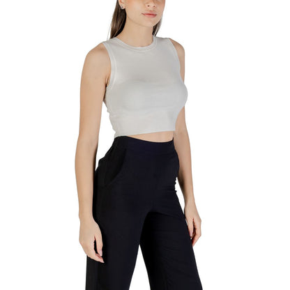 Jacqueline De Yong White Viscose Sweater