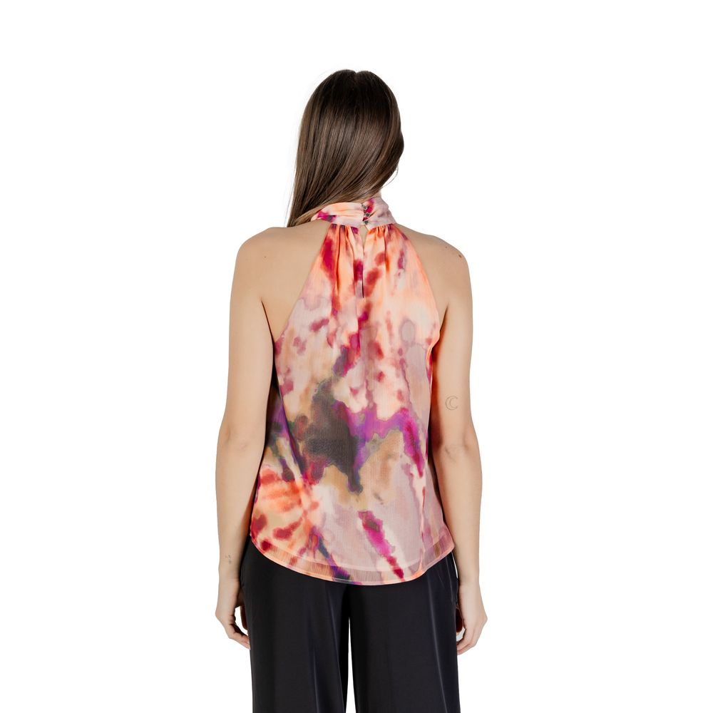 Shirt by Morgan De Toi for women in polyester pink showcases a sublime silhouette, artfully detailed with a sublime and for a sophisticated, sublime finish.