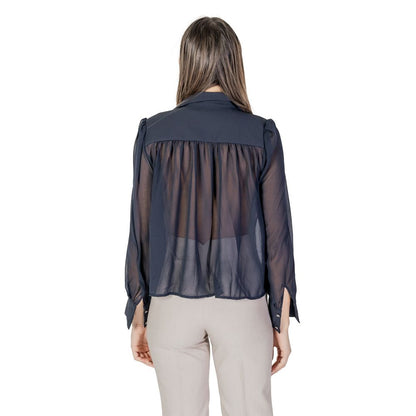 Morgan De Toi Blue Polyester Shirt