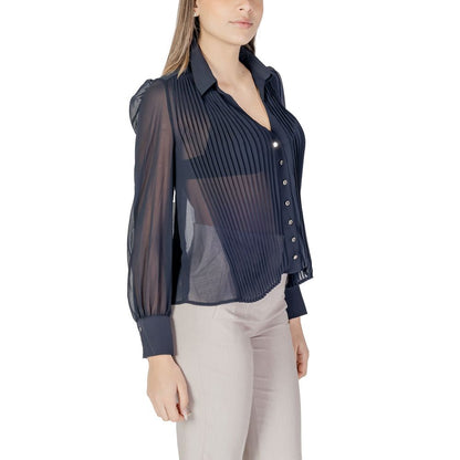 Morgan De Toi Blue Polyester Shirt