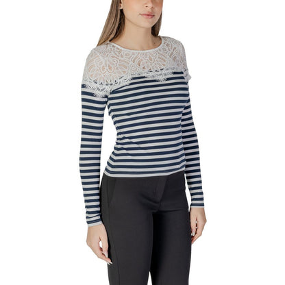 Morgan De Toi White Recycled Polyester Long Sleeve