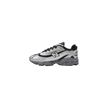 New Balance Silver Synthetic Sneaker