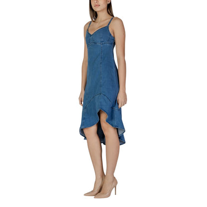 Desigual Blue Cotton Long