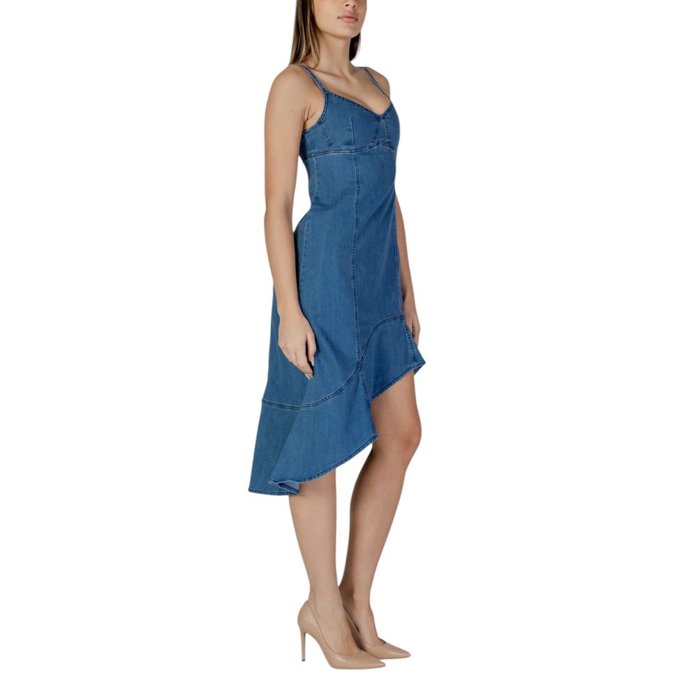 Desigual Blue Cotton Long
