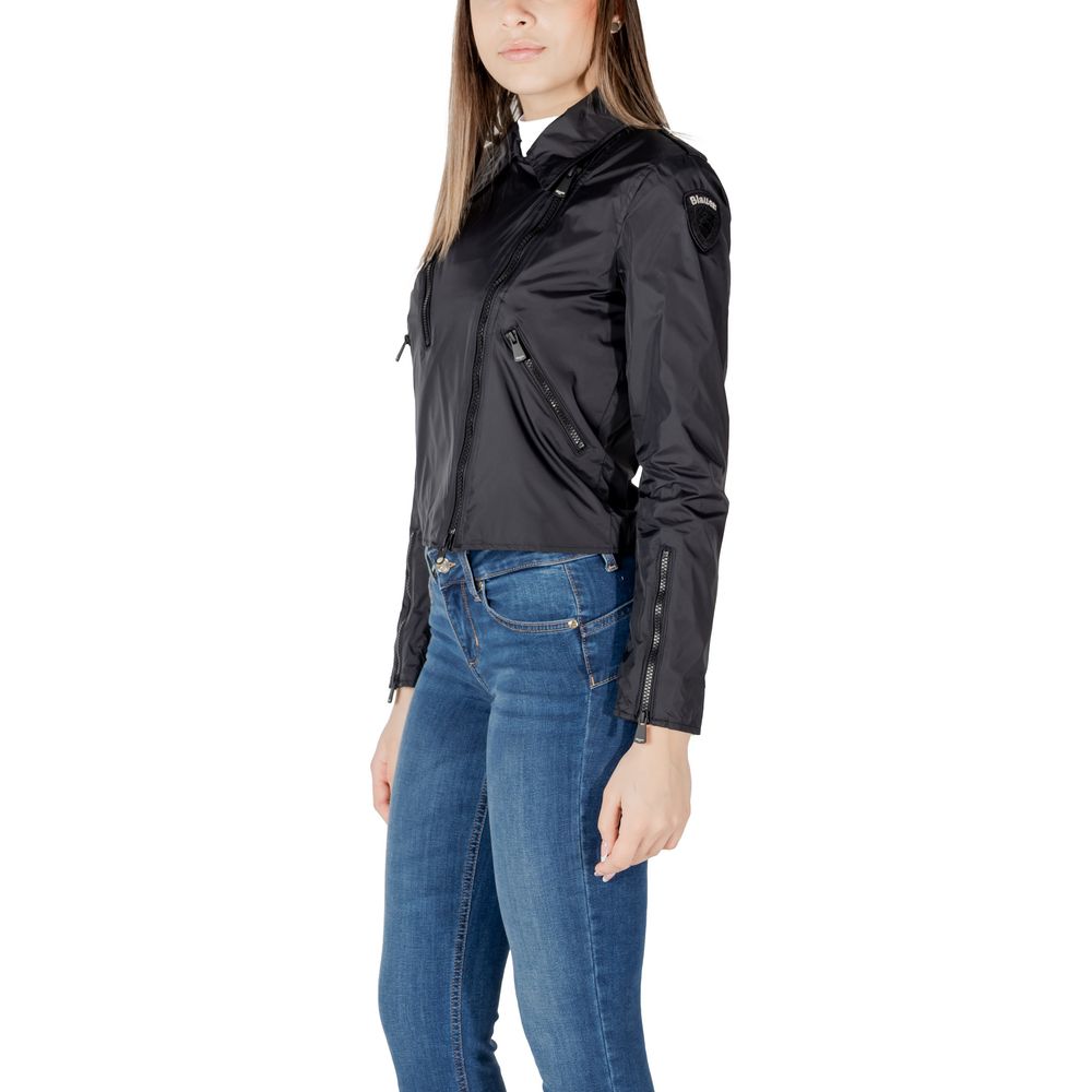Blauer Black Polyamide Jackets & Coat