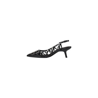 ASH Black Leather High Heel