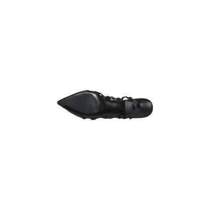 ASH Black Leather High Heel