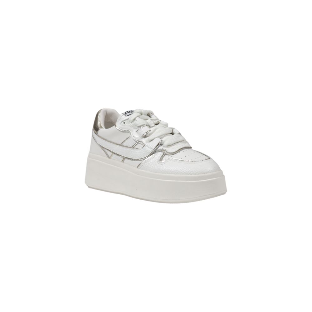 Sneakers by ASH for women in calf leather white features an opulent silhouette from the Women's Fashion Calf Leather Sneakers collection, showcasing a signature fashion style with an opulent finish.