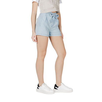Only Light Blue Lyocell Short