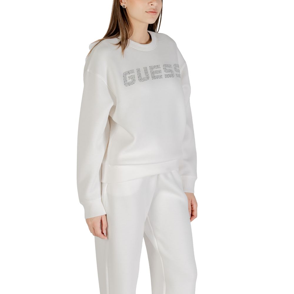 Guess Active Cream Viscose Sweatshirt