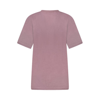 Vans Purple Cotton Women T-Shirt
