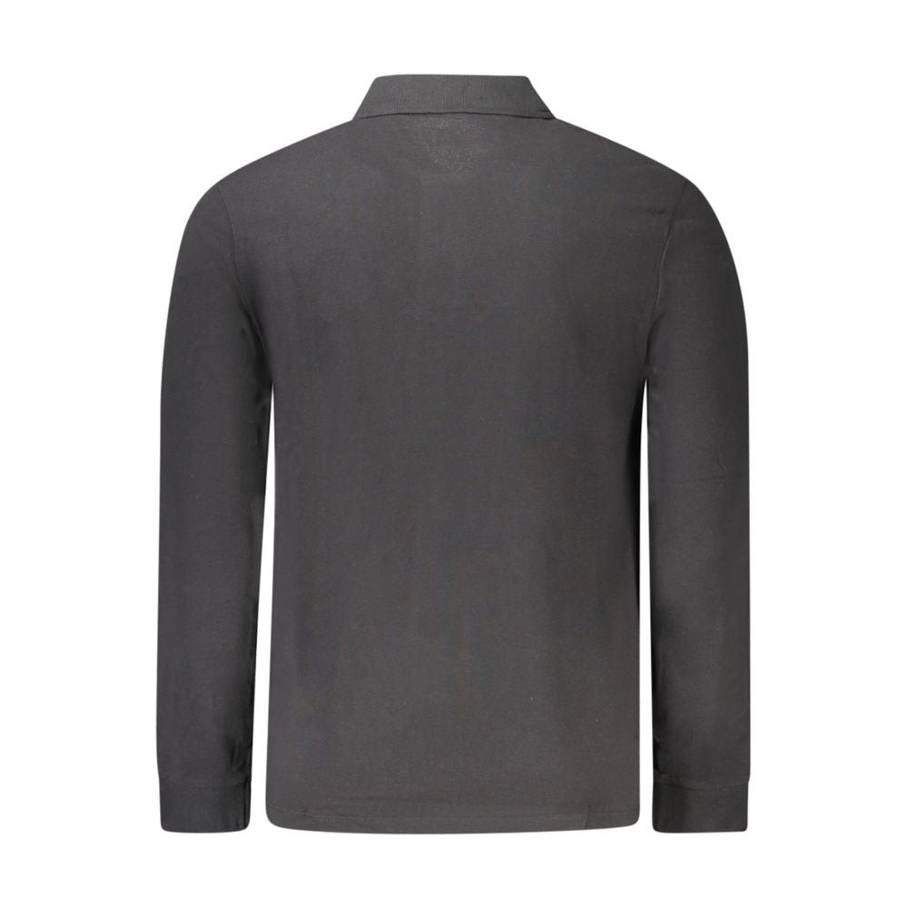 Timberland Black Cotton Men Polo Shirt