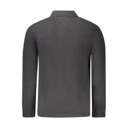 Timberland Black Cotton Men Polo Shirt