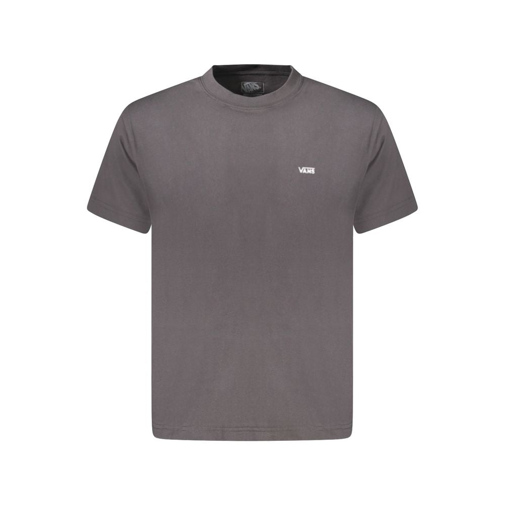 Vans Black Cotton Men T-Shirt
