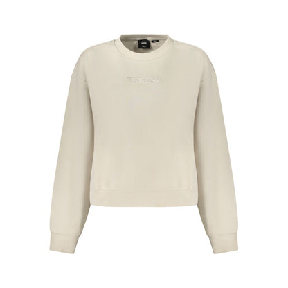 Sweatshirt by Vans for women in cotton beige features an magnificent silhouette, showcasing a sophisticated crew neckline and detail for a truly magnificent finish.