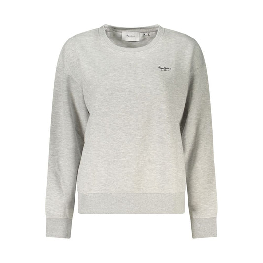 Pepe Jeans Gray Cotton Women Sweater