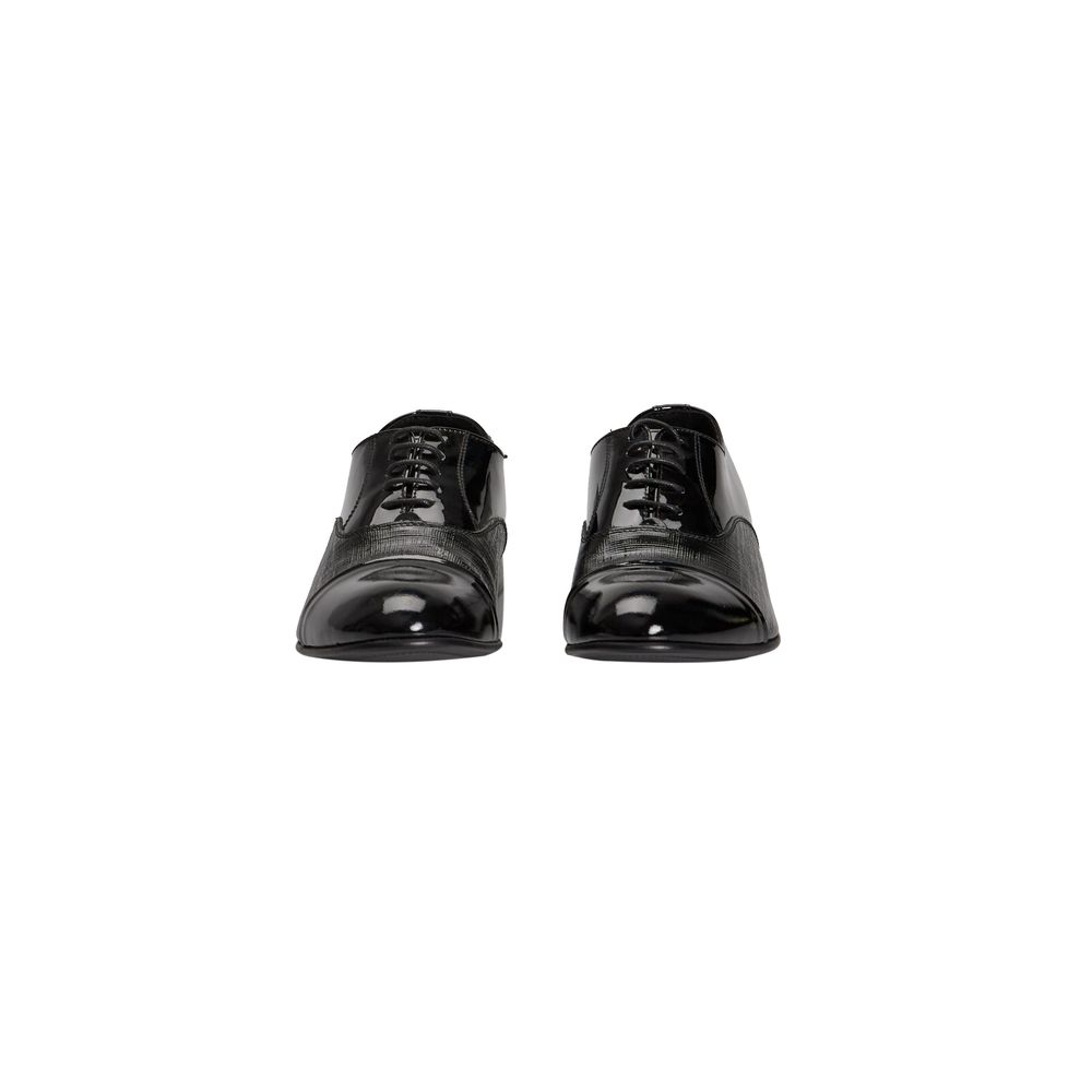 Roberto Pepe Luxury Black Calfskin Loafer