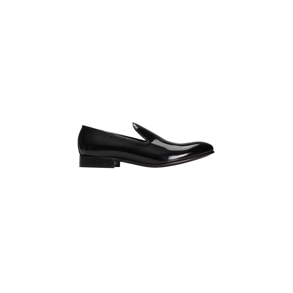 Roberto Pepe Luxury Black Calfskin Loafer
