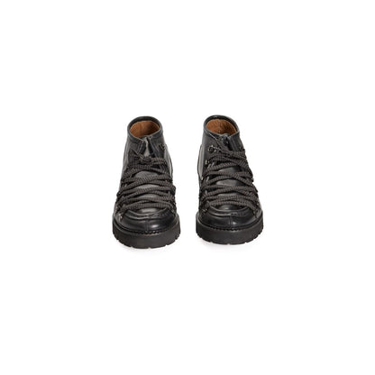 Roberto Pepe Luxury Black Calfskin Boot