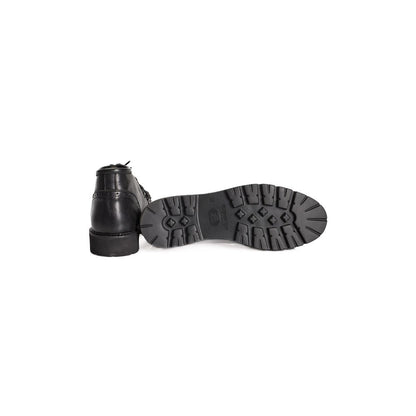 Roberto Pepe Luxury Black Calfskin Boot
