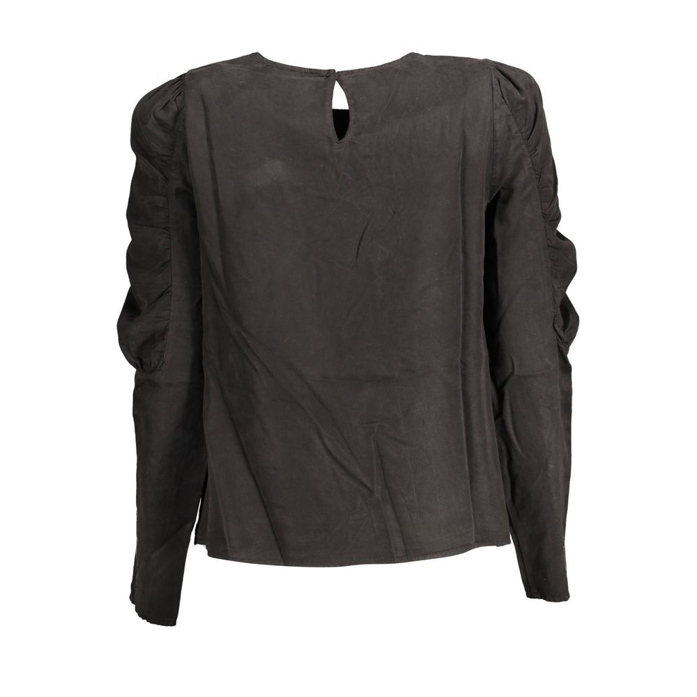 Desigual Black Lyocell Shirt