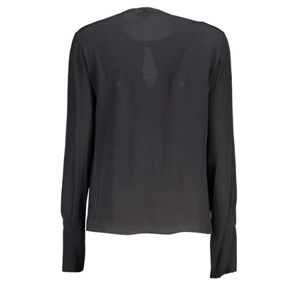 Patrizia Pepe Black Viscose Shirt