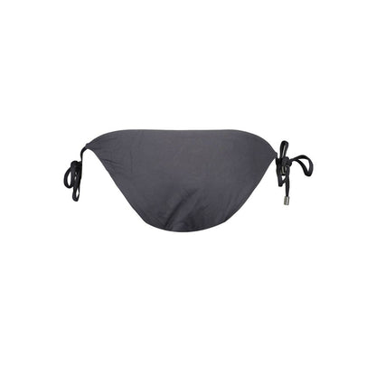 Karl Lagerfeld Black Elastane Swimwear