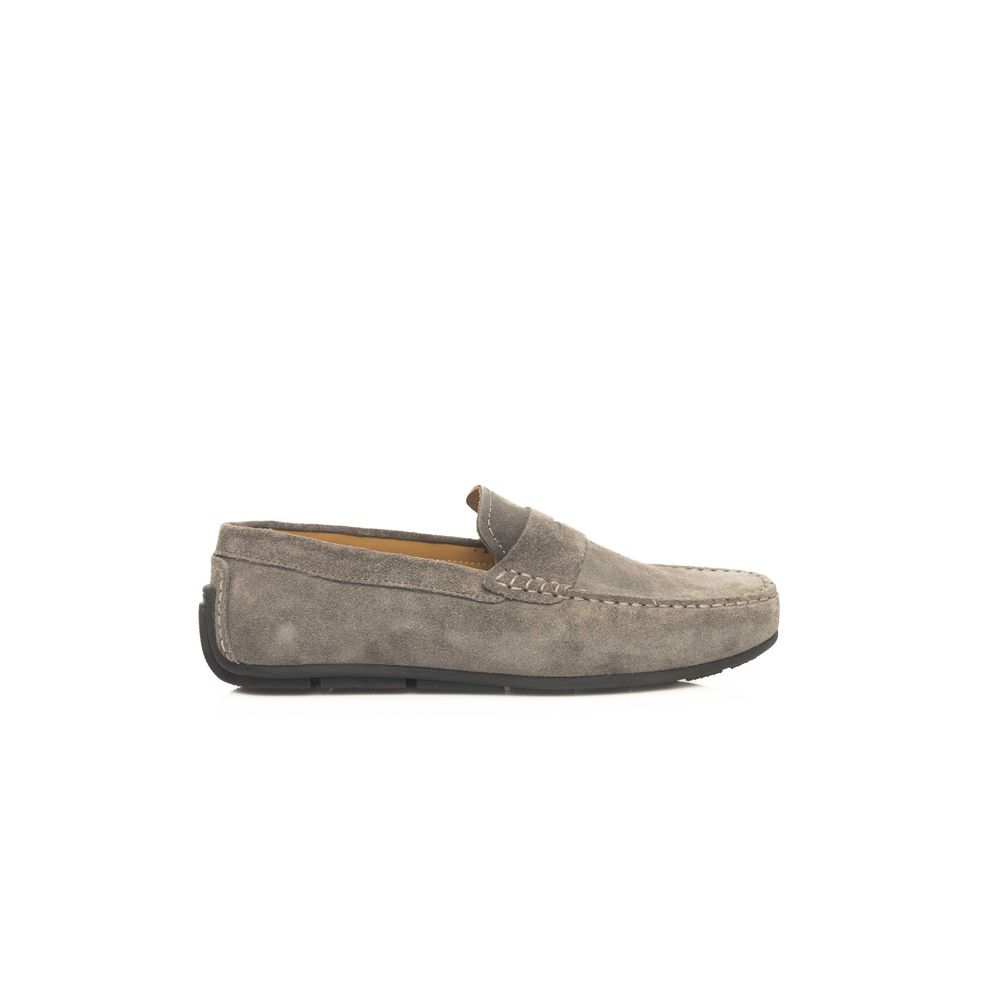 Cerruti 1881 Gray Cowhide Men's Loafer