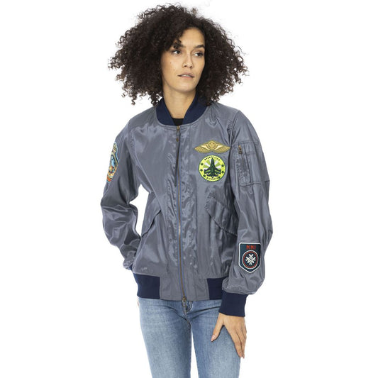 Mr&Mrs Italy Light Blue Polyamide Jackets & Coat