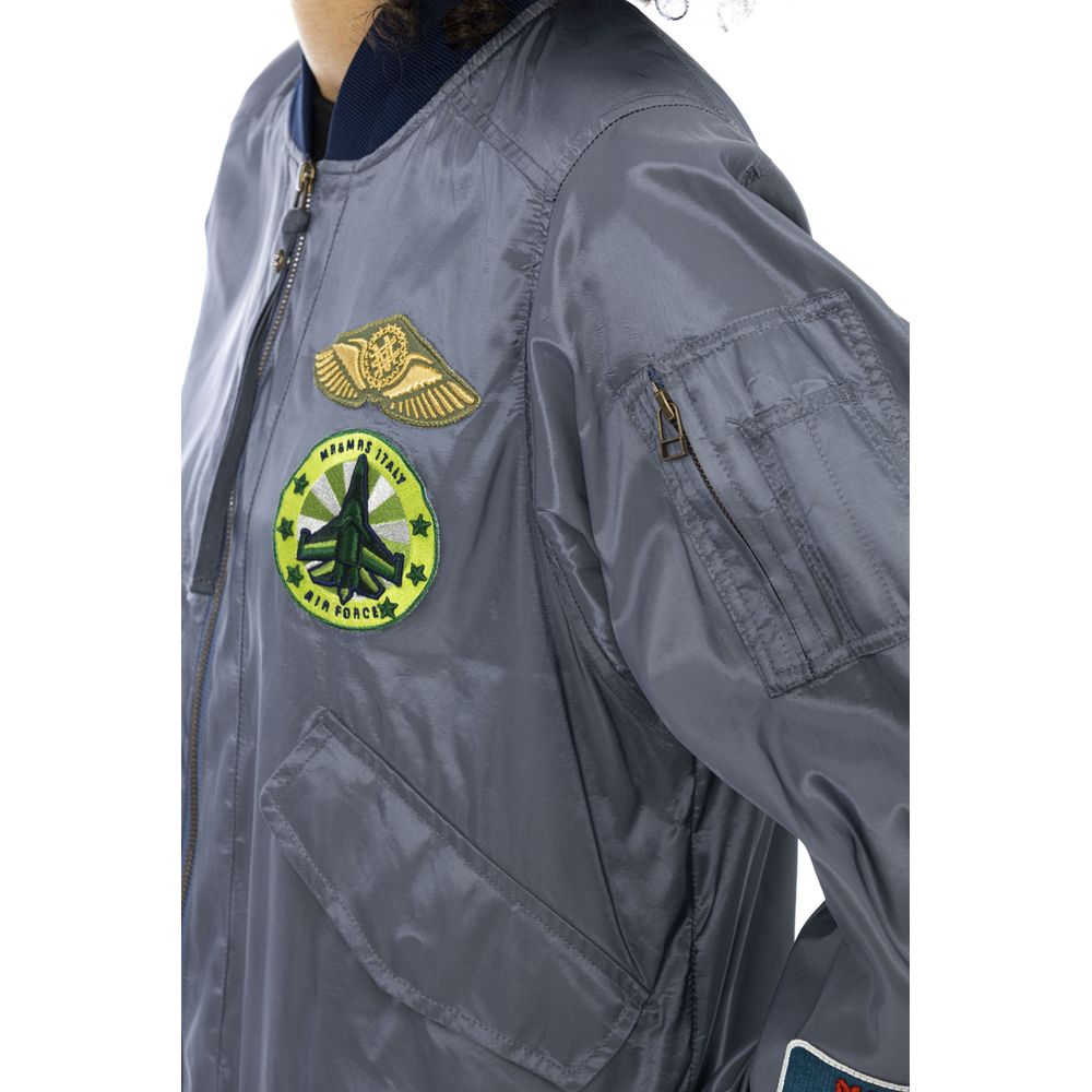 Mr&Mrs Italy Light Blue Polyamide Jackets & Coat