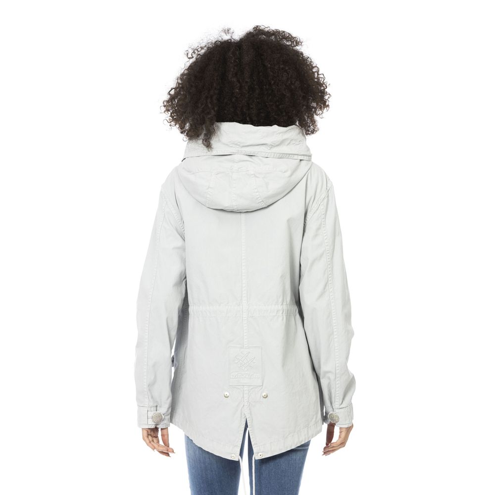 Mr&Mrs Italy Silver Cotton Jackets & Coat