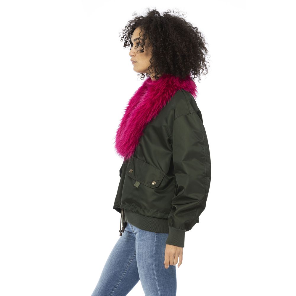 Mr&Mrs Italy Green Polyamide Jackets & Coat