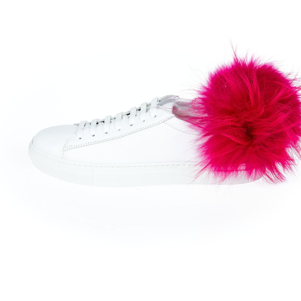 Mr&Mrs Italy White Textile Shoe