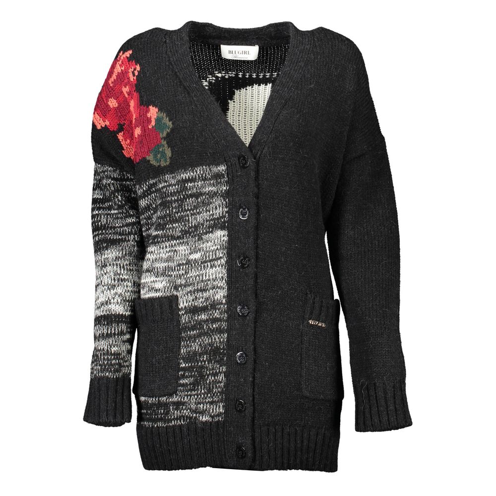 Blugirl Black Wool Sweater