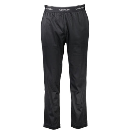 Calvin Klein Black Polyester Pant