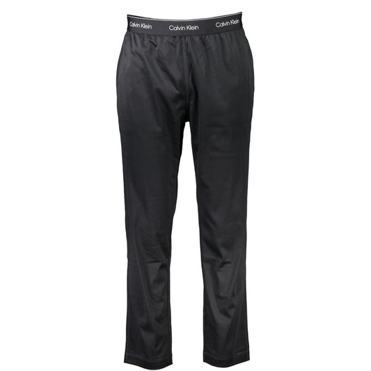 Calvin Klein Black Polyester Pant